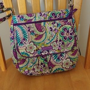GUC Vera Bradley Disney Plums Up Mickey Mailbag